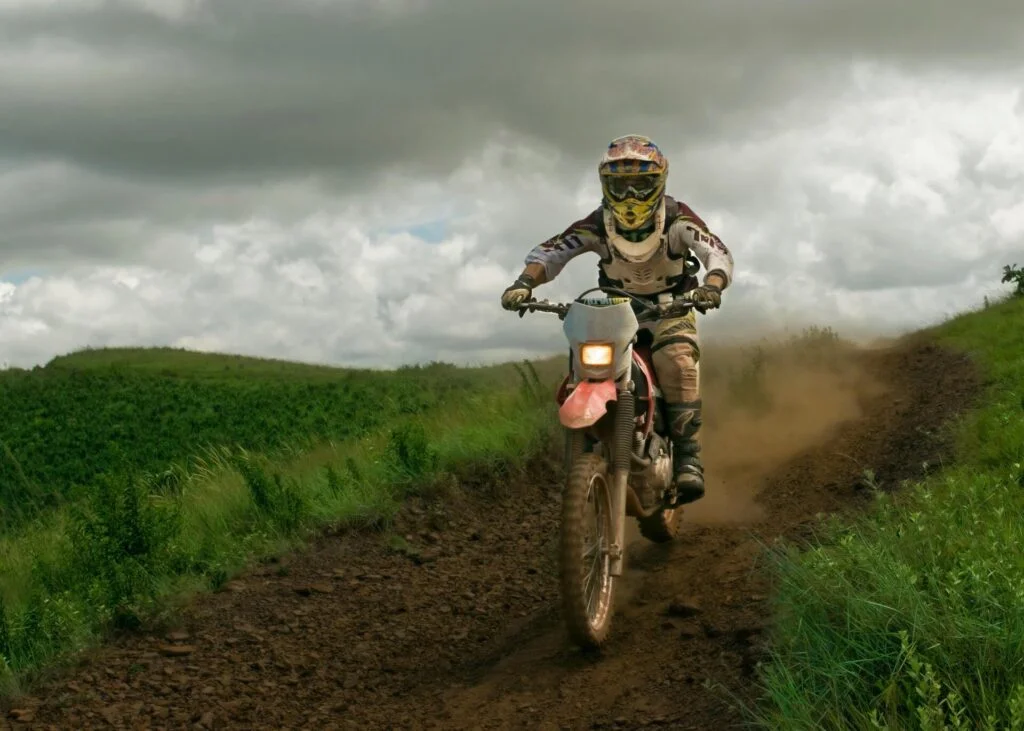 motocross biker